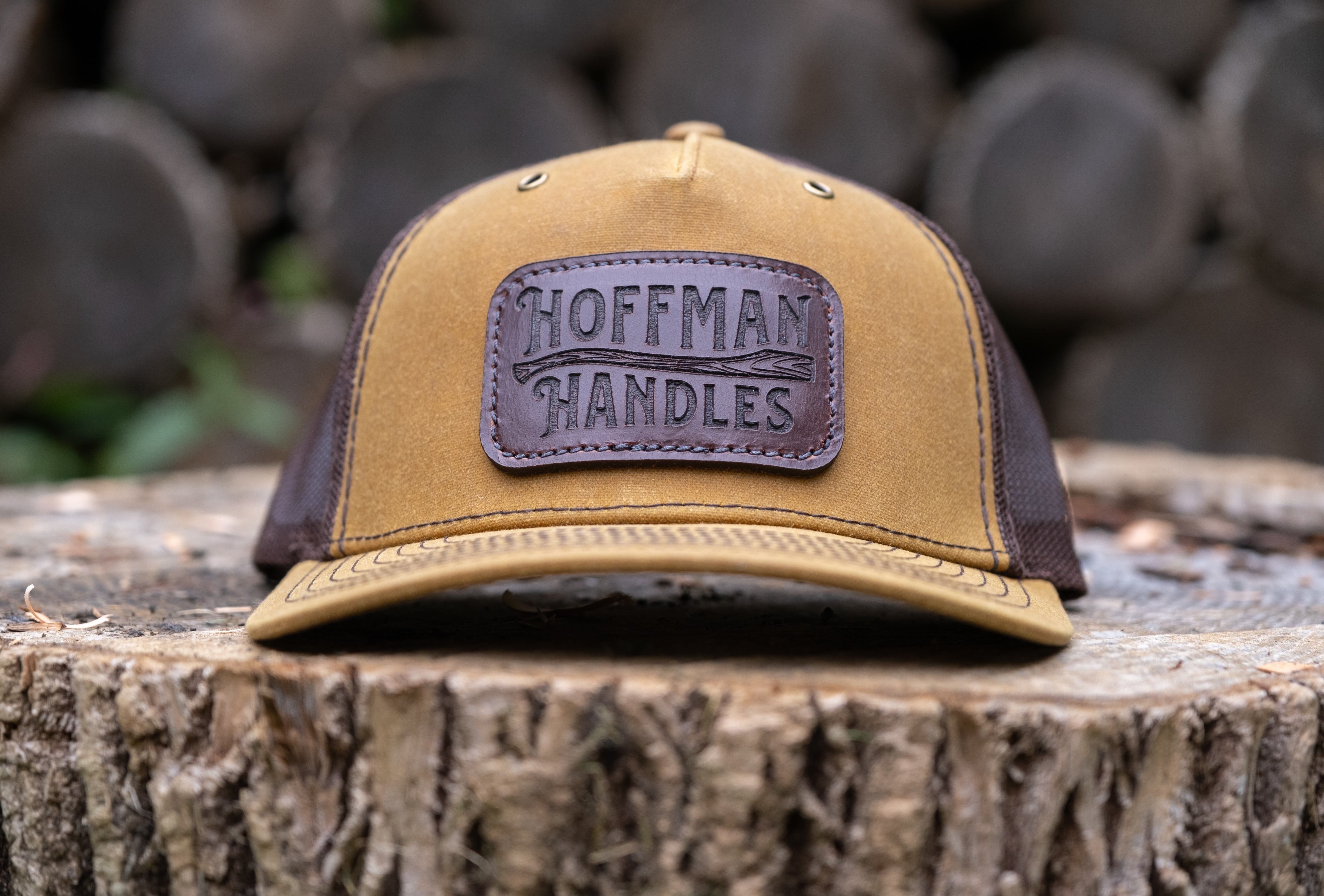 Waxed Canvas Truckers Cap