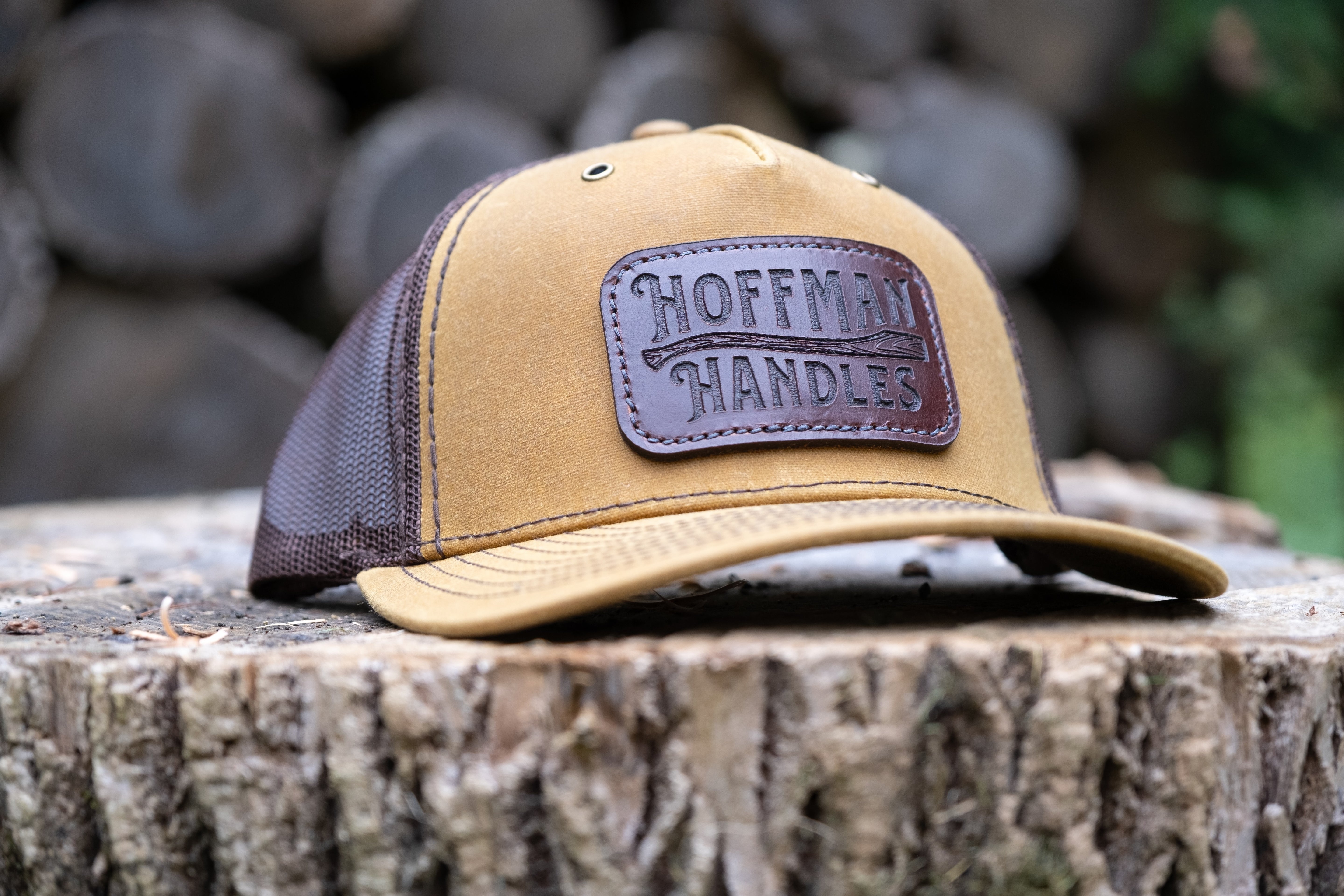 Waxed Canvas Truckers Cap