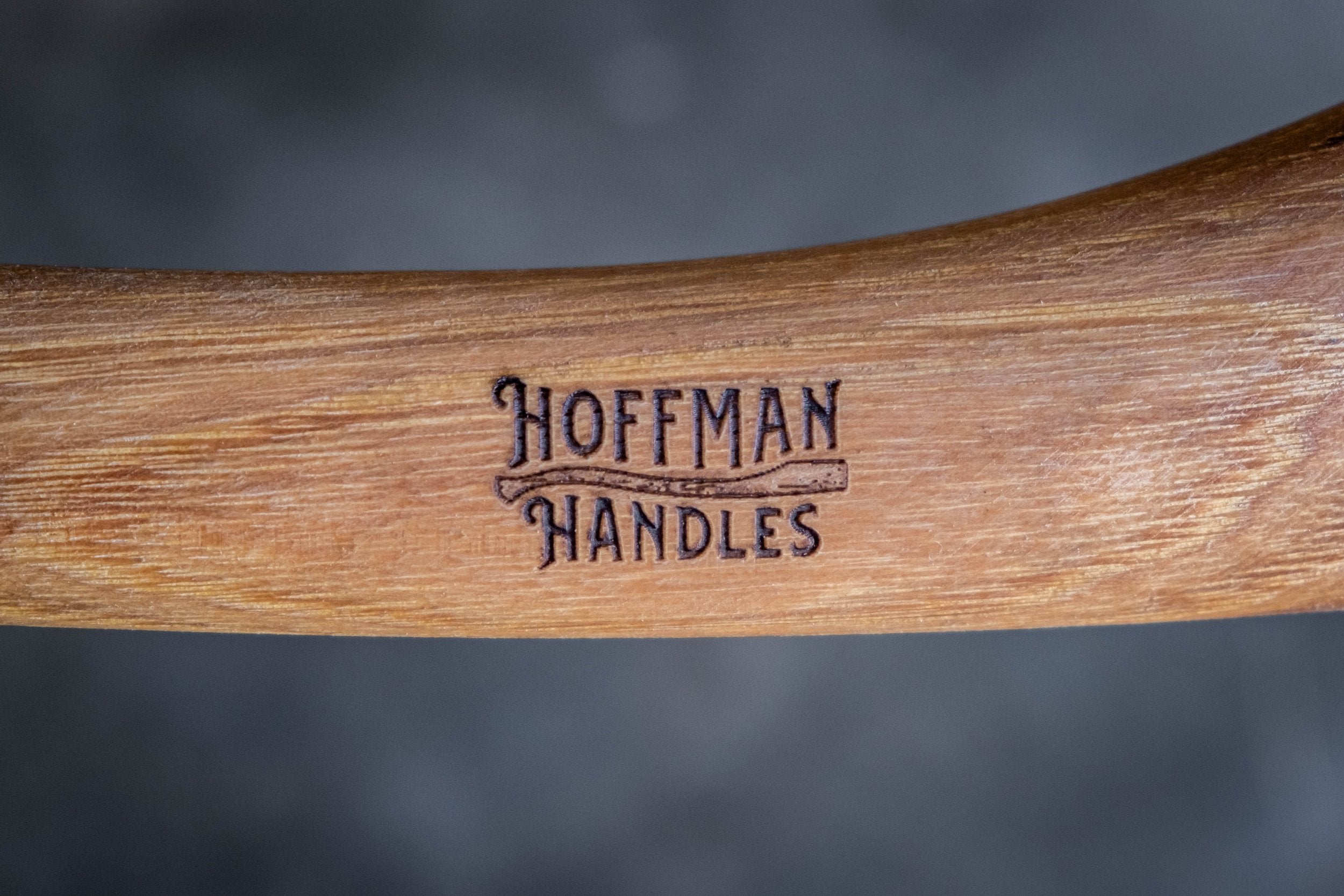 branding on axe handle