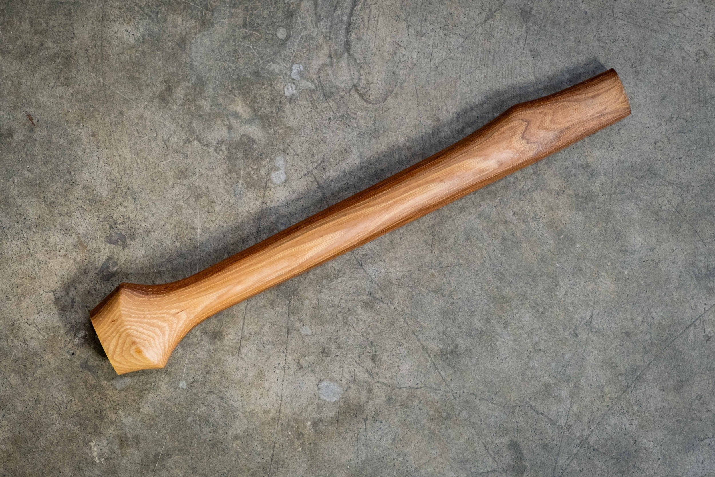 15.5" Oval Straight Handle #6