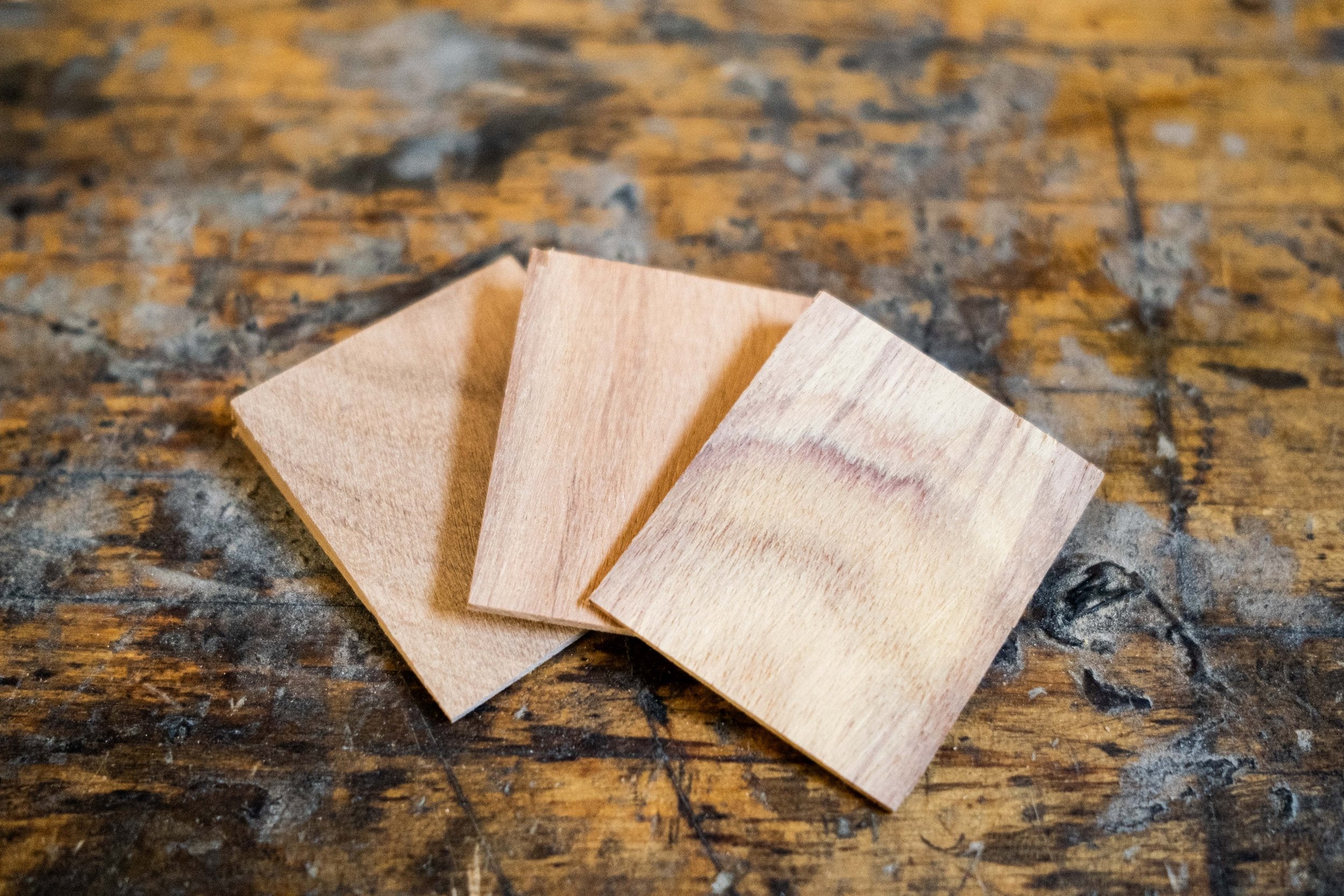 canary wood wedge