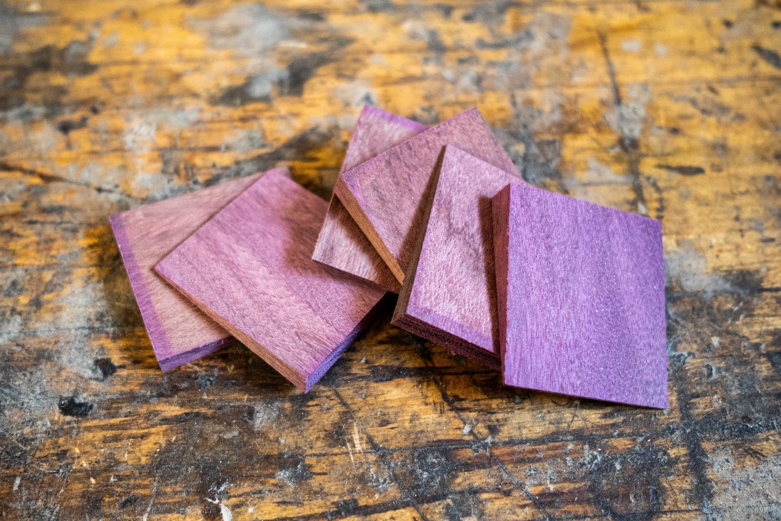 purpleheart wedge