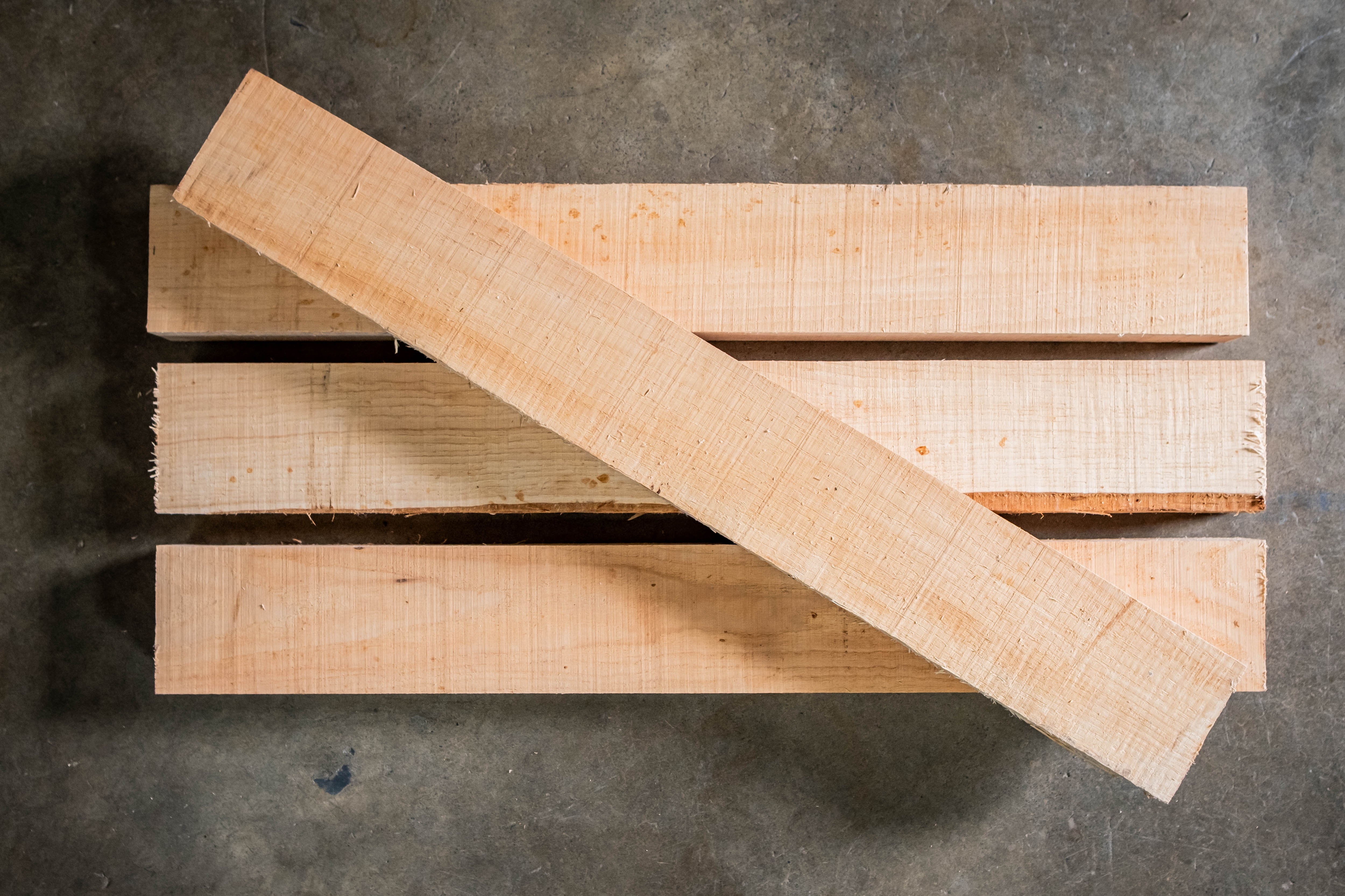 quality hickory handle billet