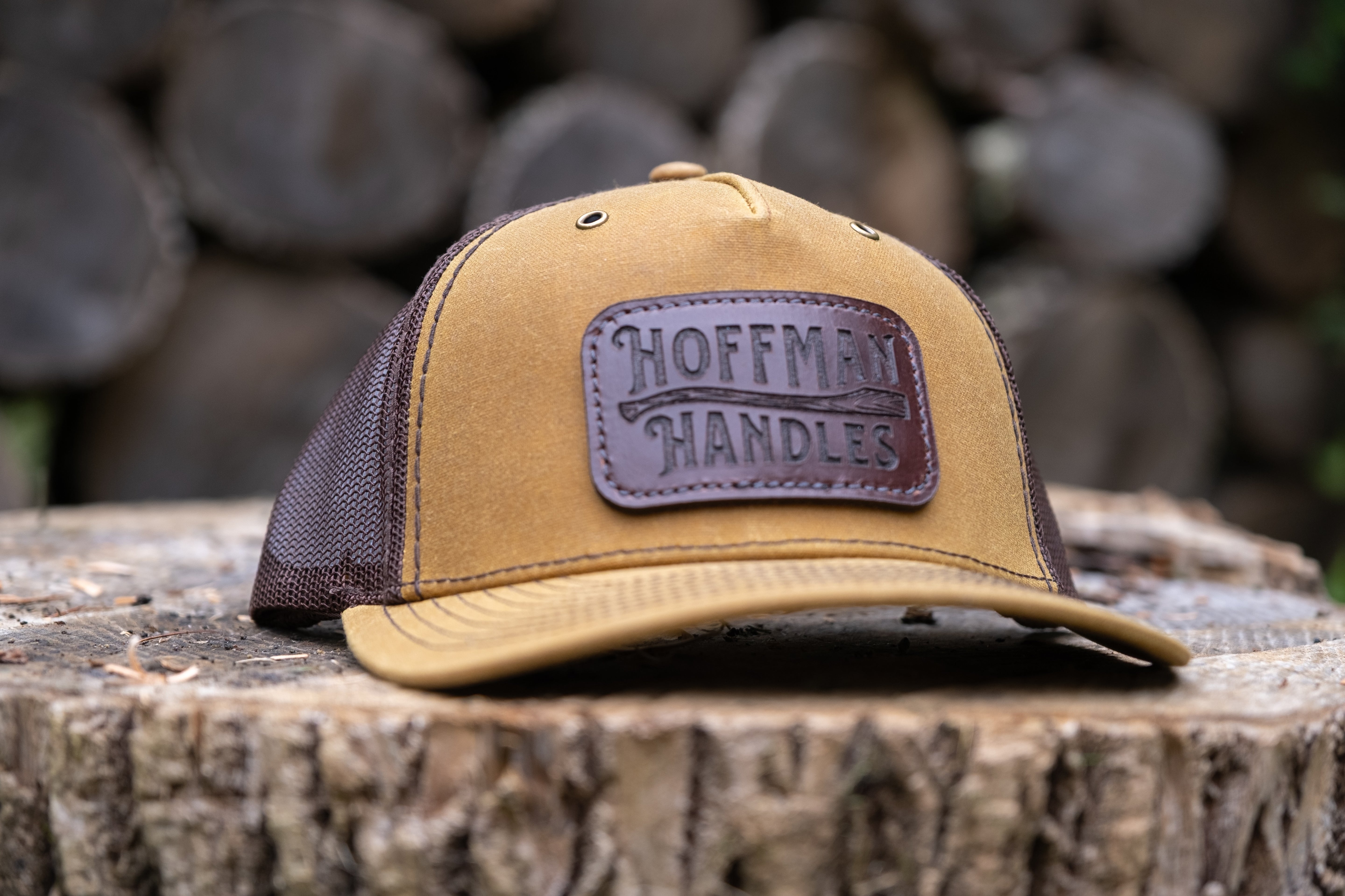 Waxed Canvas Truckers Cap