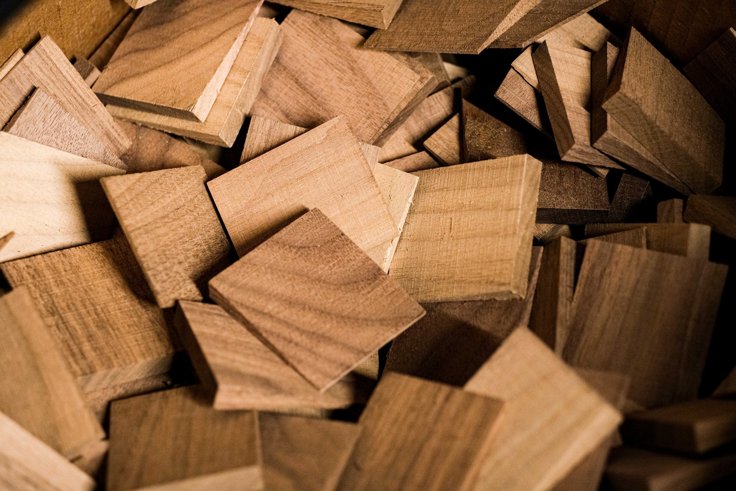 walnut wood wedge