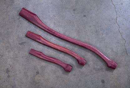 Curly Purpleheart Handles