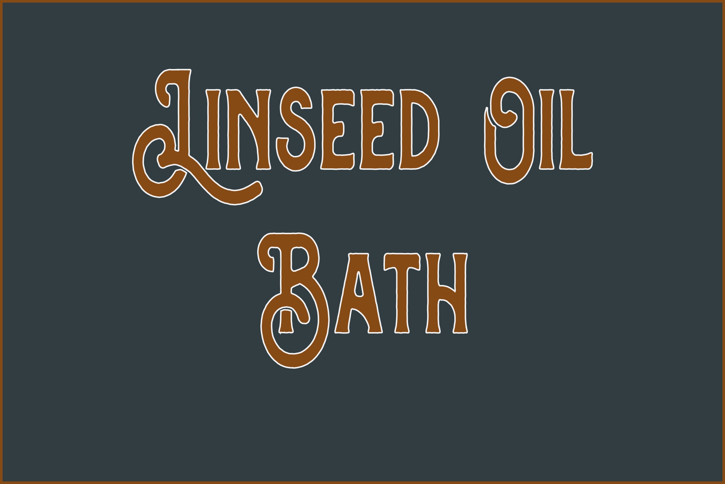Handle Oiling
